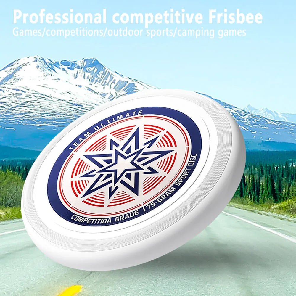 Swivel Flying Discs Professional Throwing Disc Lightweight for Outdoor Sports Beach Camping Game Luminous Frisbee Flying Saucer