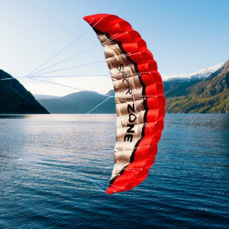 Large 250cm sports kites flying dual line power kites outdoor toys beach kite board wind kites toys kitesurfing ripstop nylon