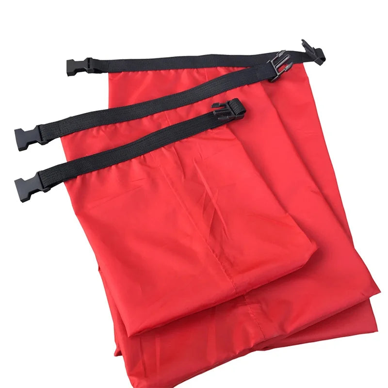 1.5L 2.5L 3.5L 3Pcs Waterproof Dry Bag Storage Pouch Rafting Canoeing Boating Kayaking Carrying Valuable Perishable Items