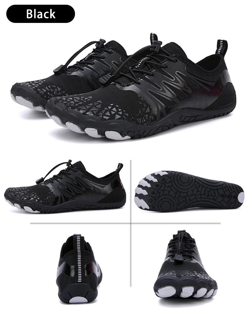EOCENE Men Women Barefoot Outdoor Sports Aqua Shoes Quick-dry Beach Swimming Fitness Wading Hiking Cycling Water Sneakers Shoes