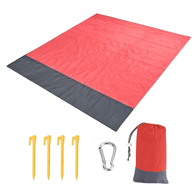 2026 Oversized Beach Mat Sand Free Beach Towel Outdoor Travel Camping Beach Blanket Home Decor Rugs Portable Foldable Picnic Mat