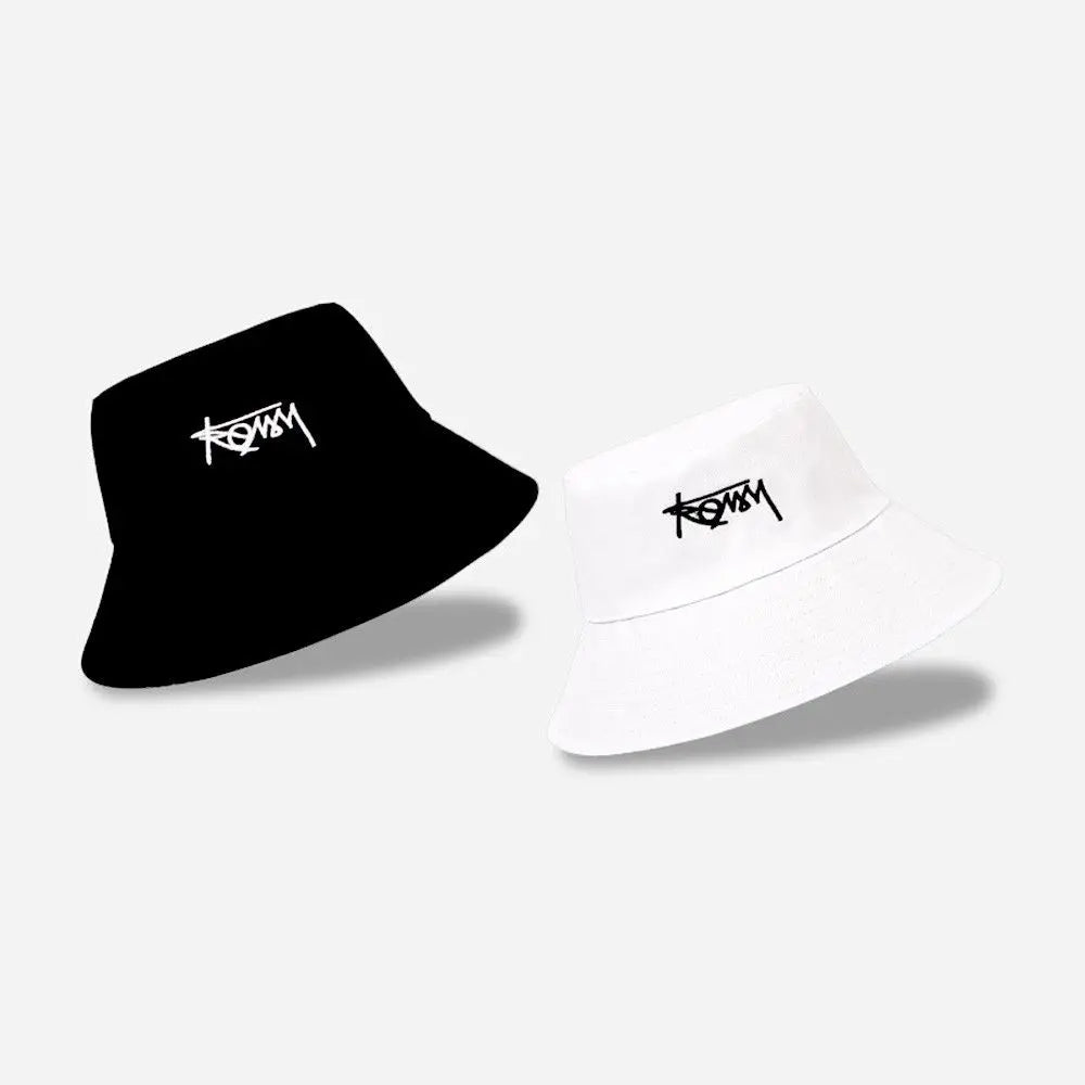 Men Women Summer Basin Cap Hip Hop Hat Double-sided Bucket Hat Graffiti Fishing Fisherman Hat Pattern Packable Sun Protection