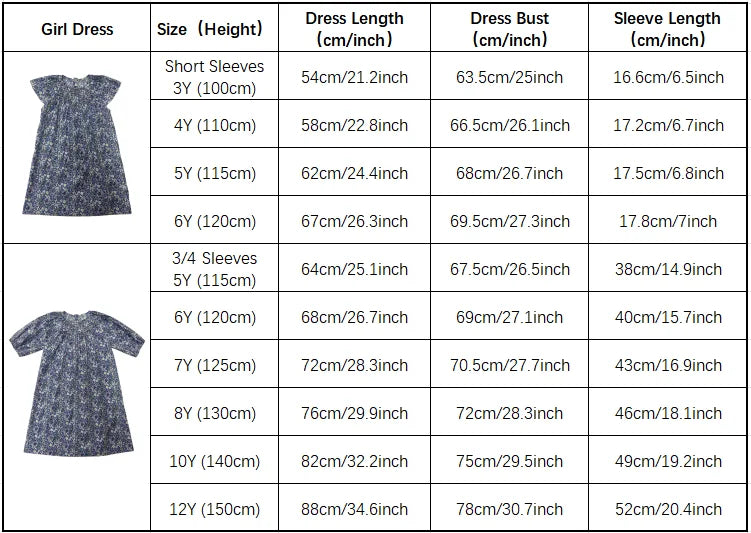 Ali Plus 2026 SS Smocking Floral Collection Brother Sister Matching Clothes Girls Cotton Dress Boys Cotton Knit Clothing