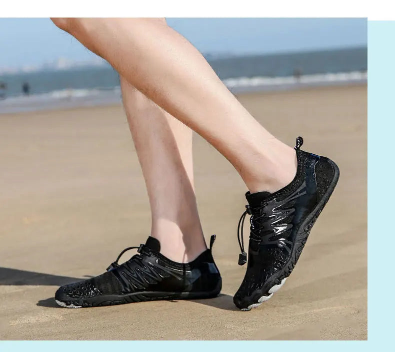 EOCENE Men Women Barefoot Outdoor Sports Aqua Shoes Quick-dry Beach Swimming Fitness Wading Hiking Cycling Water Sneakers Shoes