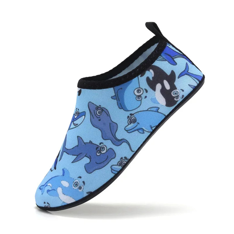Children Water Beach Shoes Swimming Barefoot Girls Quick-Drying Aqua Shoes Boy Color Light Soft Slipper Snorkeling Swim Socks