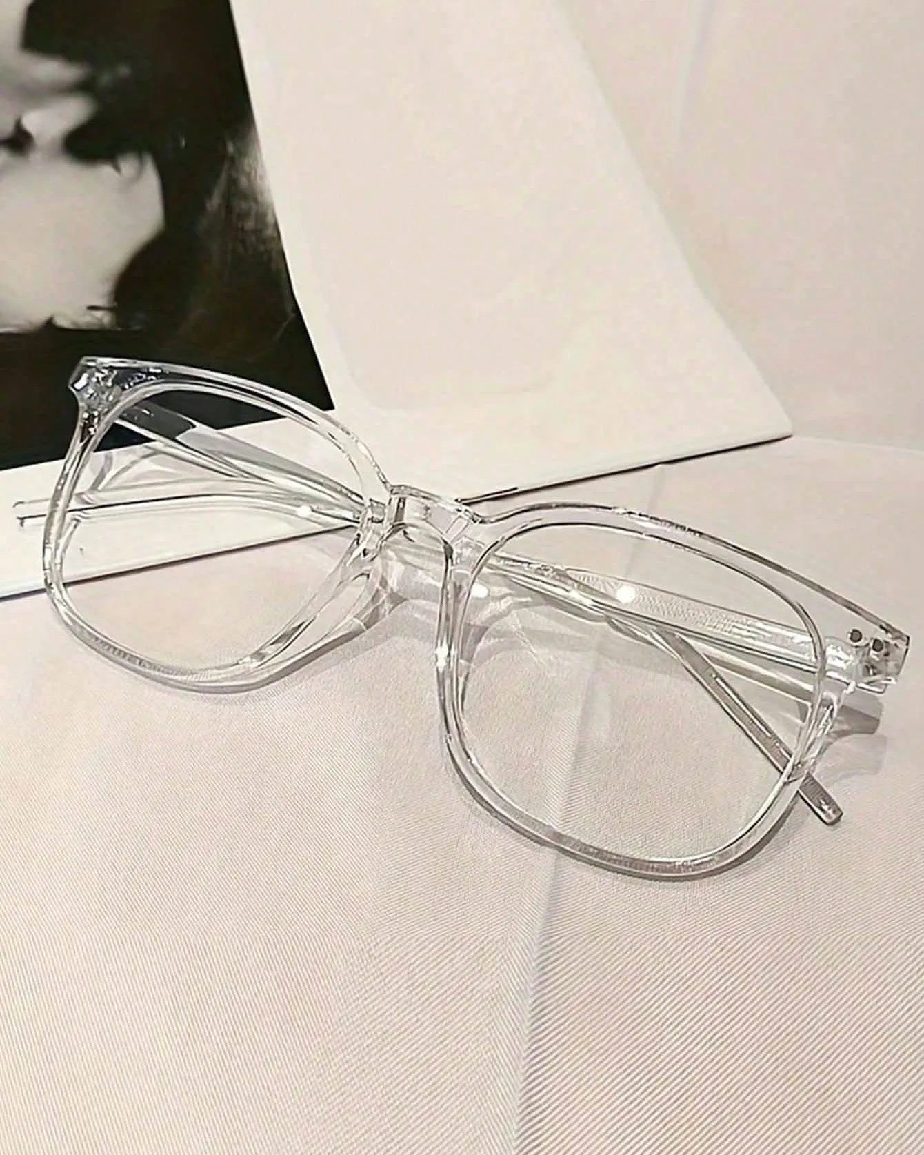 3pcs Unisex Square Frame Blue Light Blocking Glasses - Stylish Campus Look, Face-Flattering Optical Eyewear