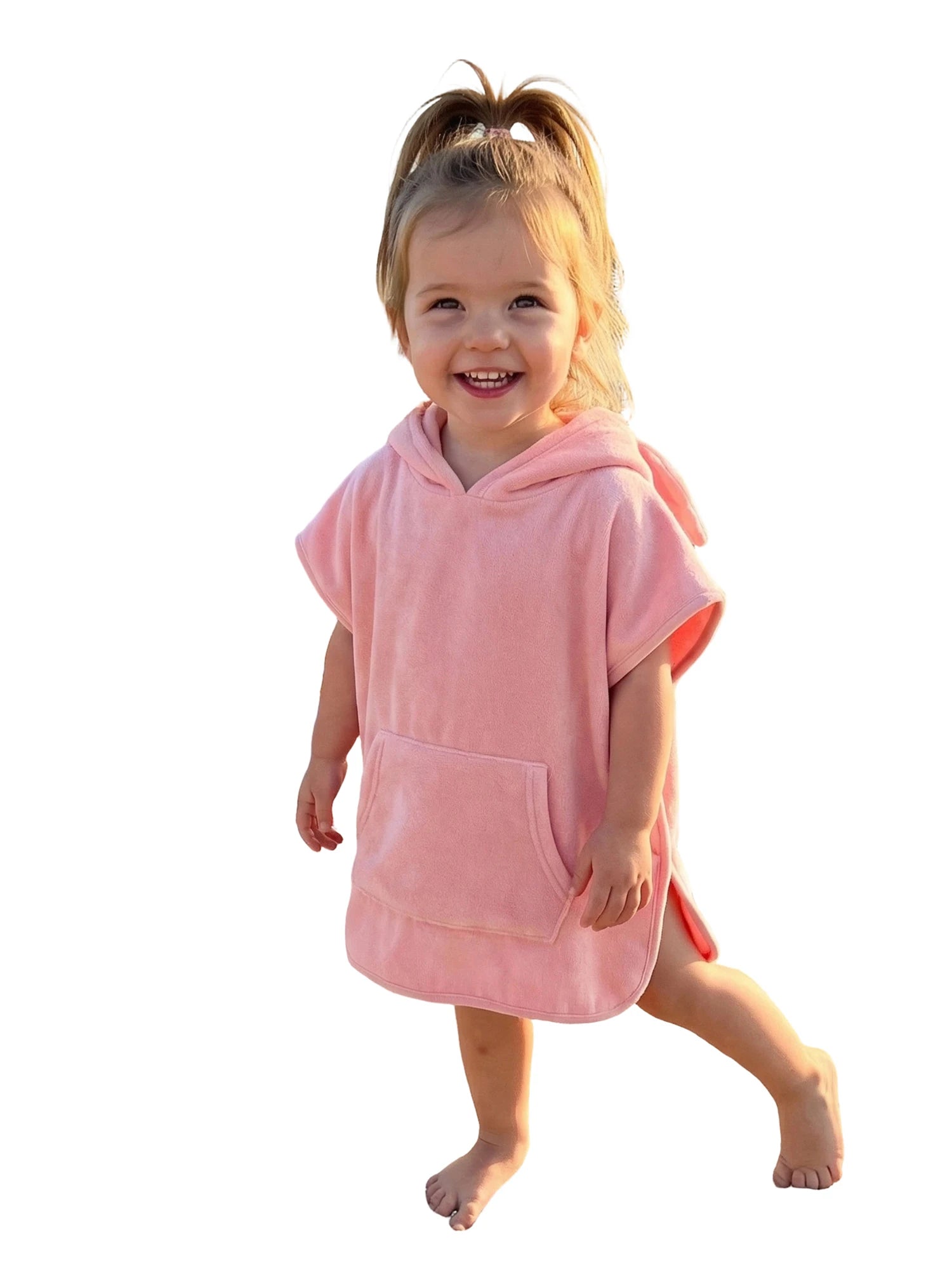 Suefunskry Kids Swim Cover-up Hooded Beach Clothes Cute Bunny Ears Bath Towels with Hood and Pockets Baby Swim Robes