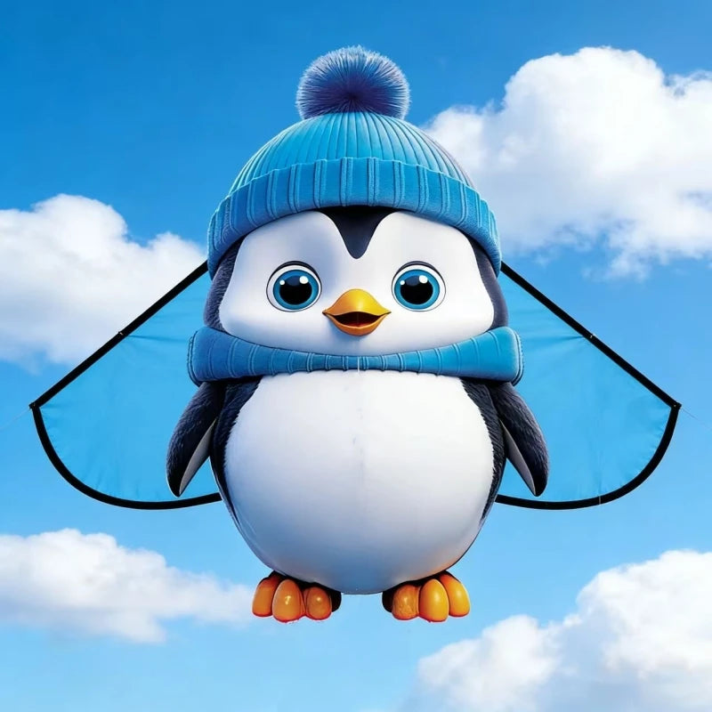 Penguin kites flying outdoor toys for adults kites animals kites nylon fabric weifang kite factory eagle kite rope wind dragon