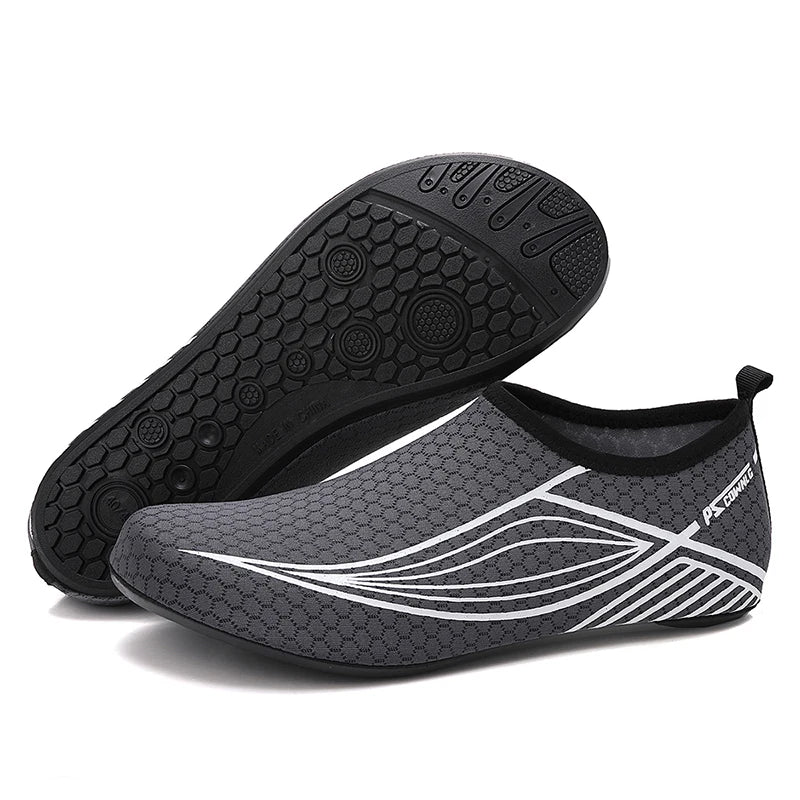 Men Women Children Quick Dry Water Sports Barefoot Feeling Wading Shoes, Swimming Water Shoes, Windsurfing, Surfer，Yoga Shoes