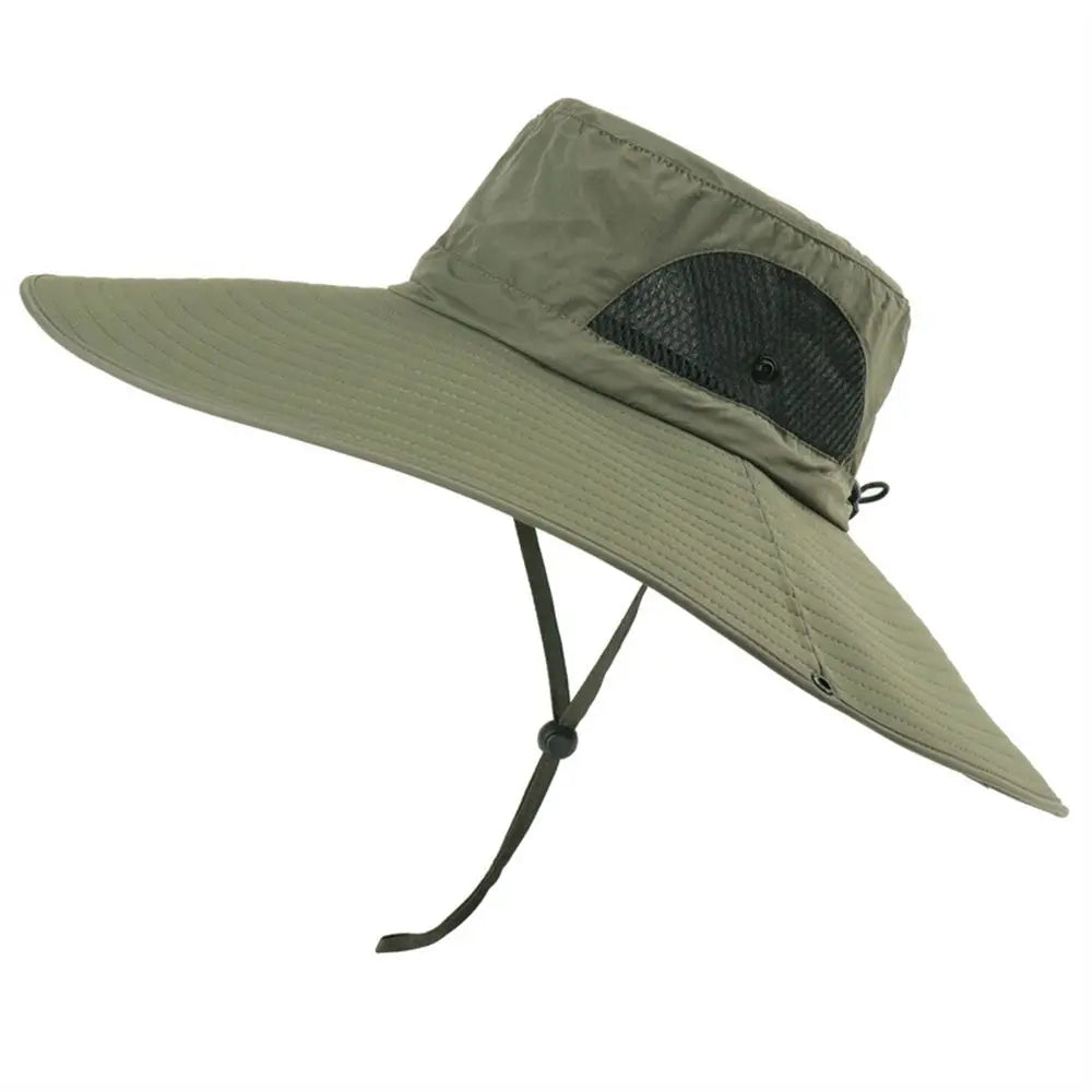 Boonie Bucket Cap Summer Fishing UV Sun Protection Men Women Wide Visor Brim Hat Outdoor hat
