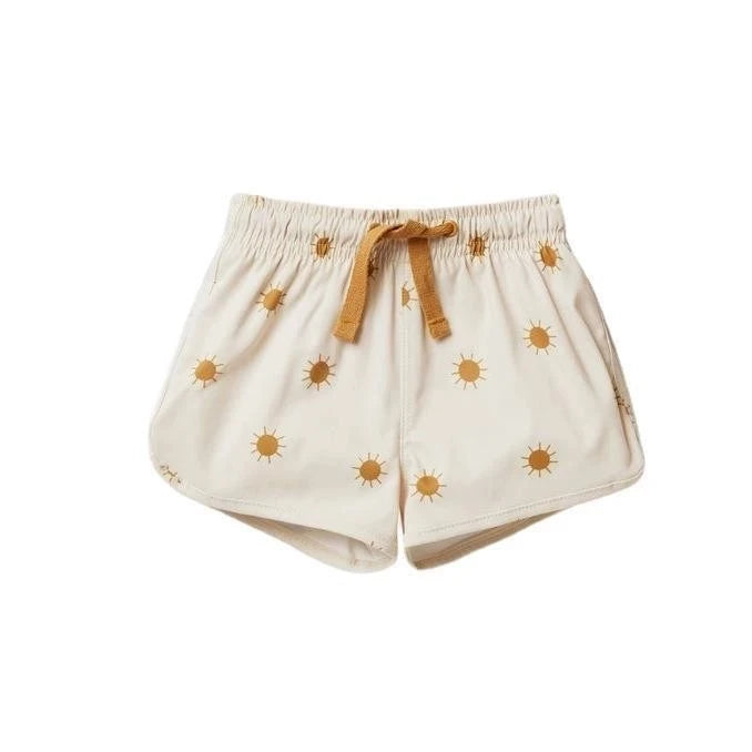 American Boys Swim Shorts Beach Wear New Summer Printed Kids Board Shorts Swimwear Sea Children's Swimsuit Outfit