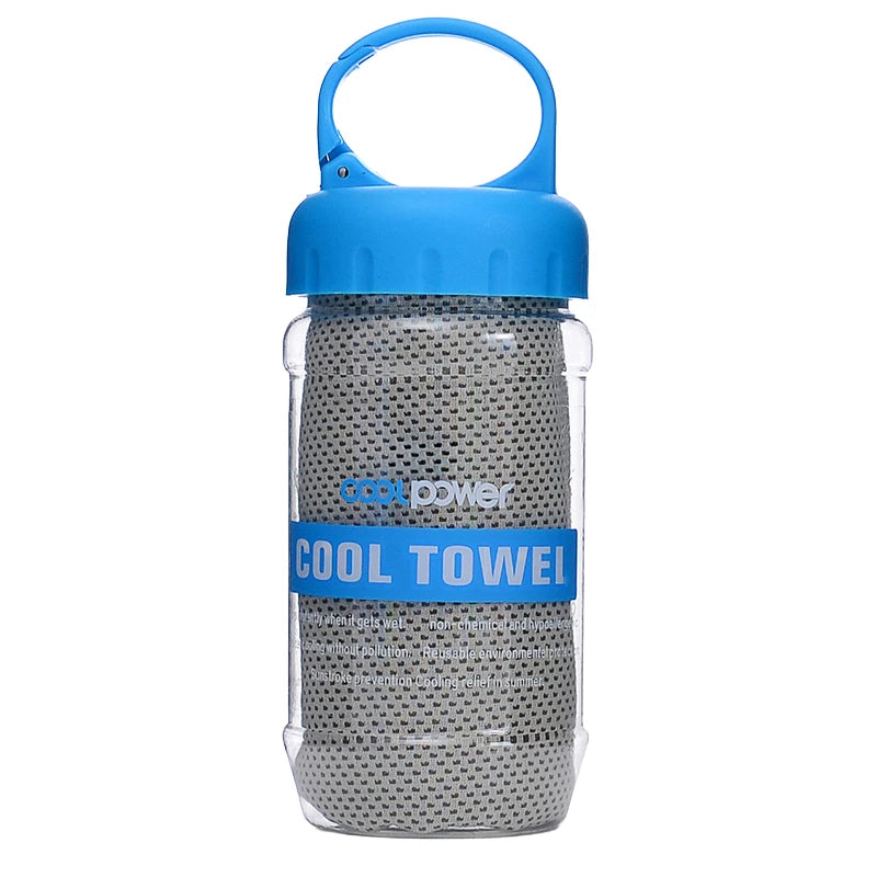Breathable Cooling Towel Microfiber Mesh Ultra Soft Lightweight Quick Dry Ice Wipes Outdoor Sports Sunstroke Prevention