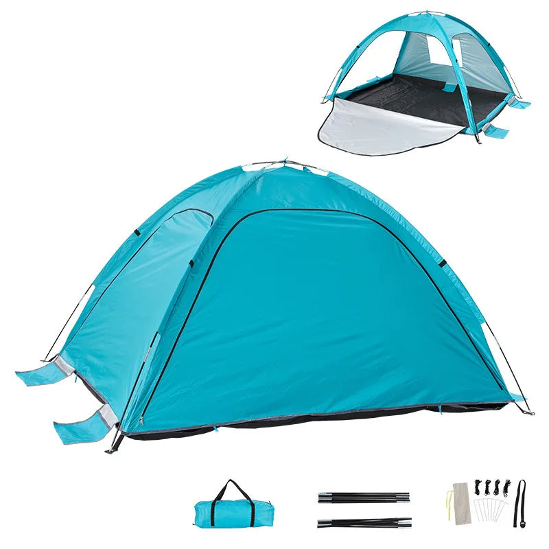 Auto Pop Up Beach Tent, Portable Foldable Sun Shade Shelter, UV Protection Outdoor Tent for Camping, Fishing and Picnic