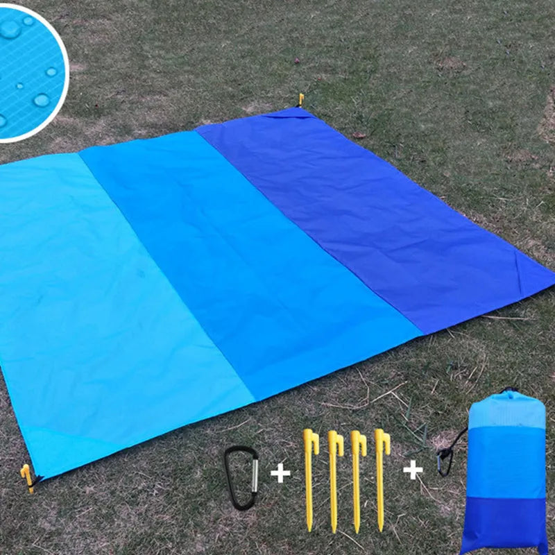 2026 Oversized Beach Mat Sand Free Beach Towel Outdoor Travel Camping Beach Blanket Home Decor Rugs Portable Foldable Picnic Mat