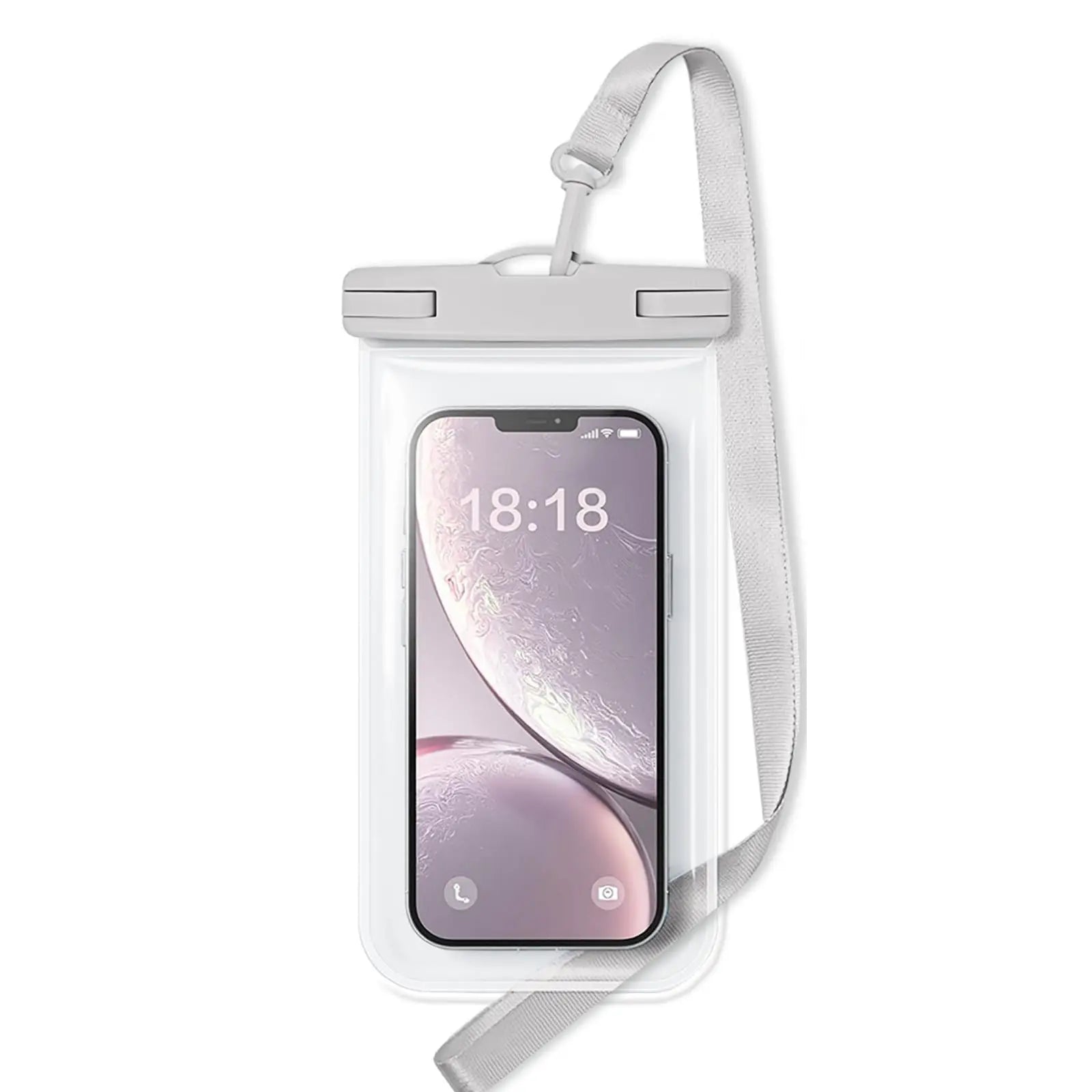 Universal Waterproof Phone Case Touch Screen Dry Bag HD Underwater Pouch for Swimming Beach Up to 7.0 Inch