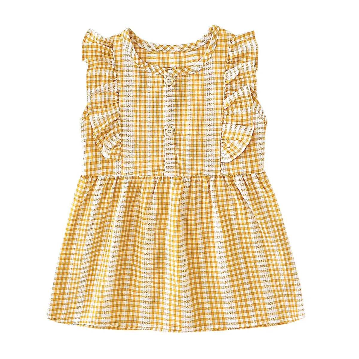 Sanlutoz Floral Baby Girls Dress Summer Short Sleeve Holiday Casual Kids Girls Dresses Clothing
