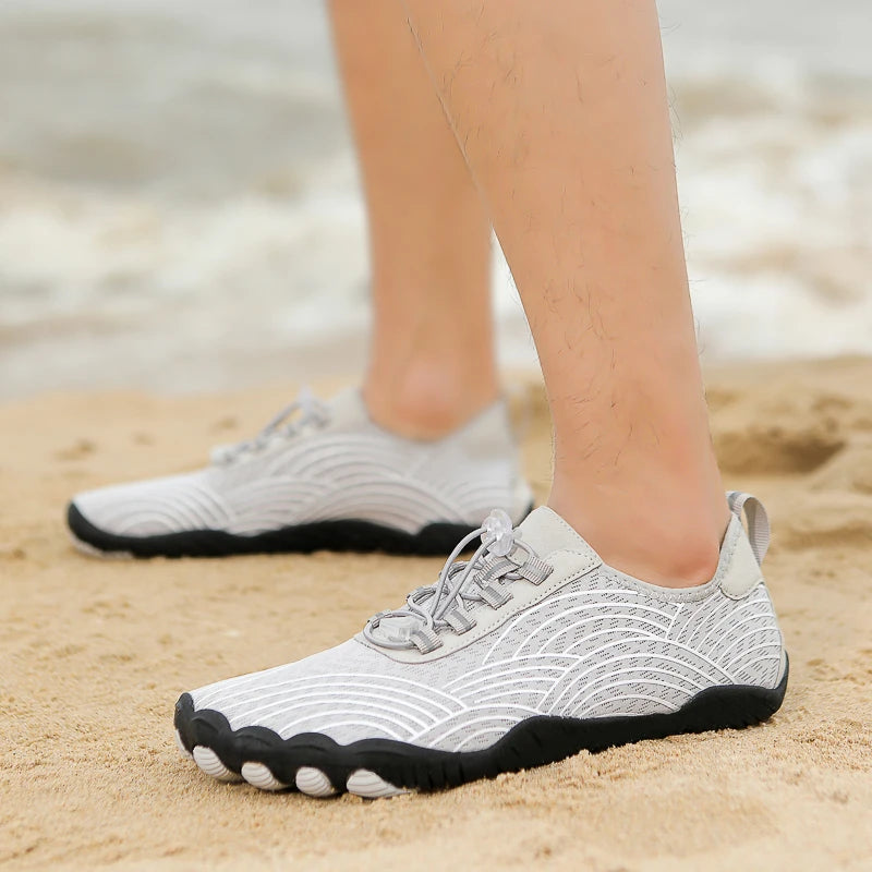 New Summer Swimming Water Shoes Unisex Beach Lightweight Soft Wading Sports Barefoot Upstream Surfing Camping Fishing Sneakers