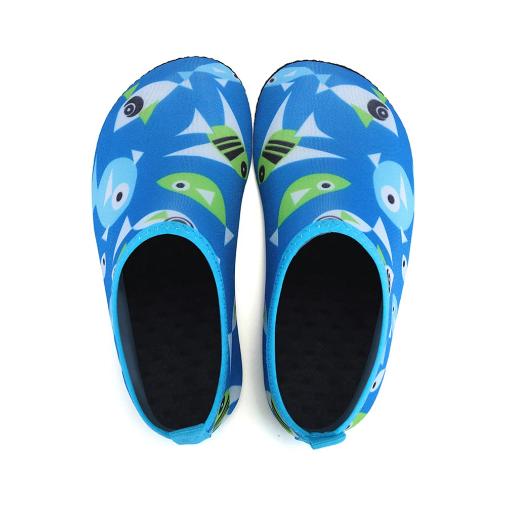 Children Water Beach Shoes Swimming Barefoot Girls Quick-Drying Aqua Shoes Boy Color Light Soft Slipper Snorkeling Swim Socks