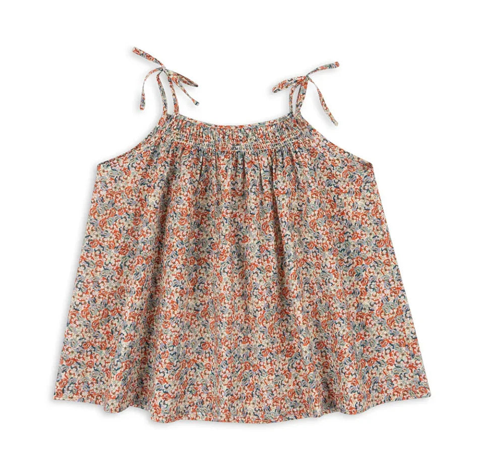 Children Clothes Set 2025 KS Summer Girls Floral Tops Shorts Set Girl Heart Print Slip Dress Kids Short Sleeved Vacation Suit
