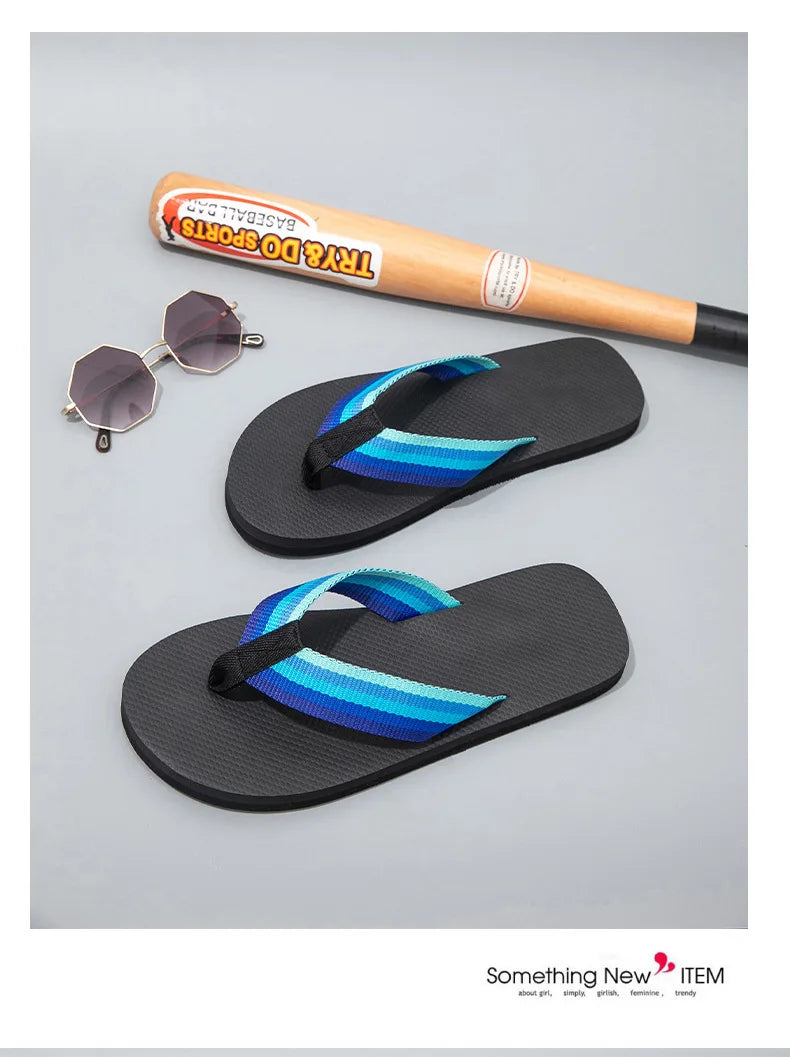 Funny Flip Flops New Thick Sole Flat Casual Summer Beach Outdoor Sandals Figure With Legs Non Slip Comfortable Walking In Stock