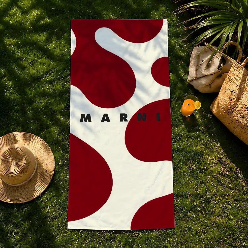 Brand M-MARNI Towel beach towel, quick drying absorbent bath towel for Swim,Gym,Camping,Outdoor hot