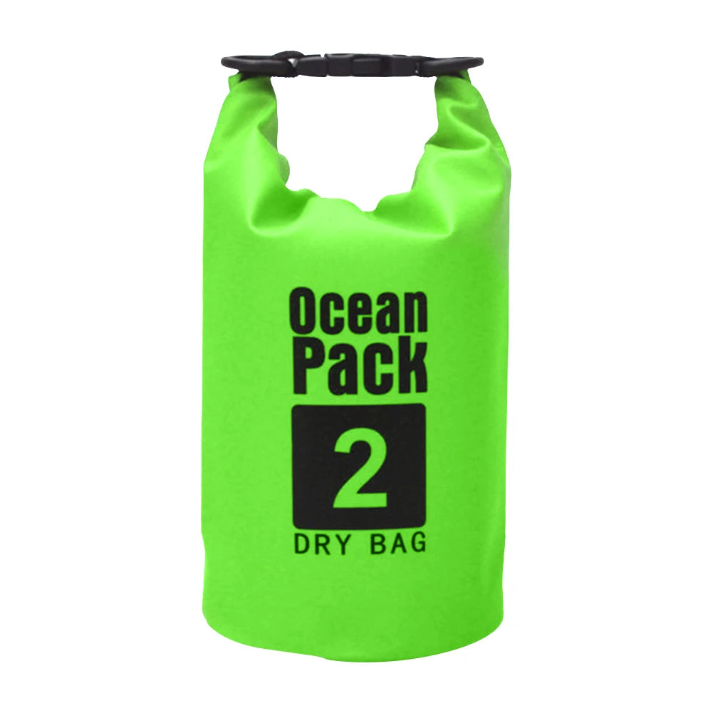 2L 3L 5L 10L 15L Waterproof Dry Bag Swimming Bag Foldable Beach Storage Pack Kayaking Rafting River Trekking Floating Water Sack