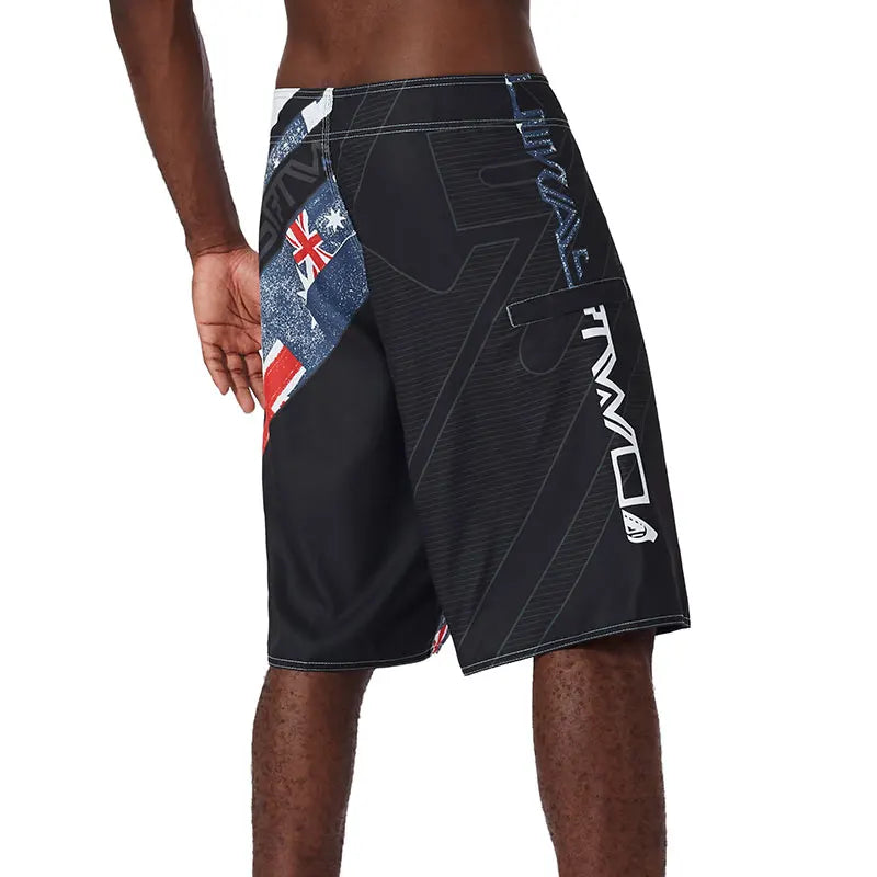 Summer Quick Drying Men Surf Beach Shorts Fitness Muscle High Quality Water Sports Men Beach Shorts  swimshorts  bermuda homme