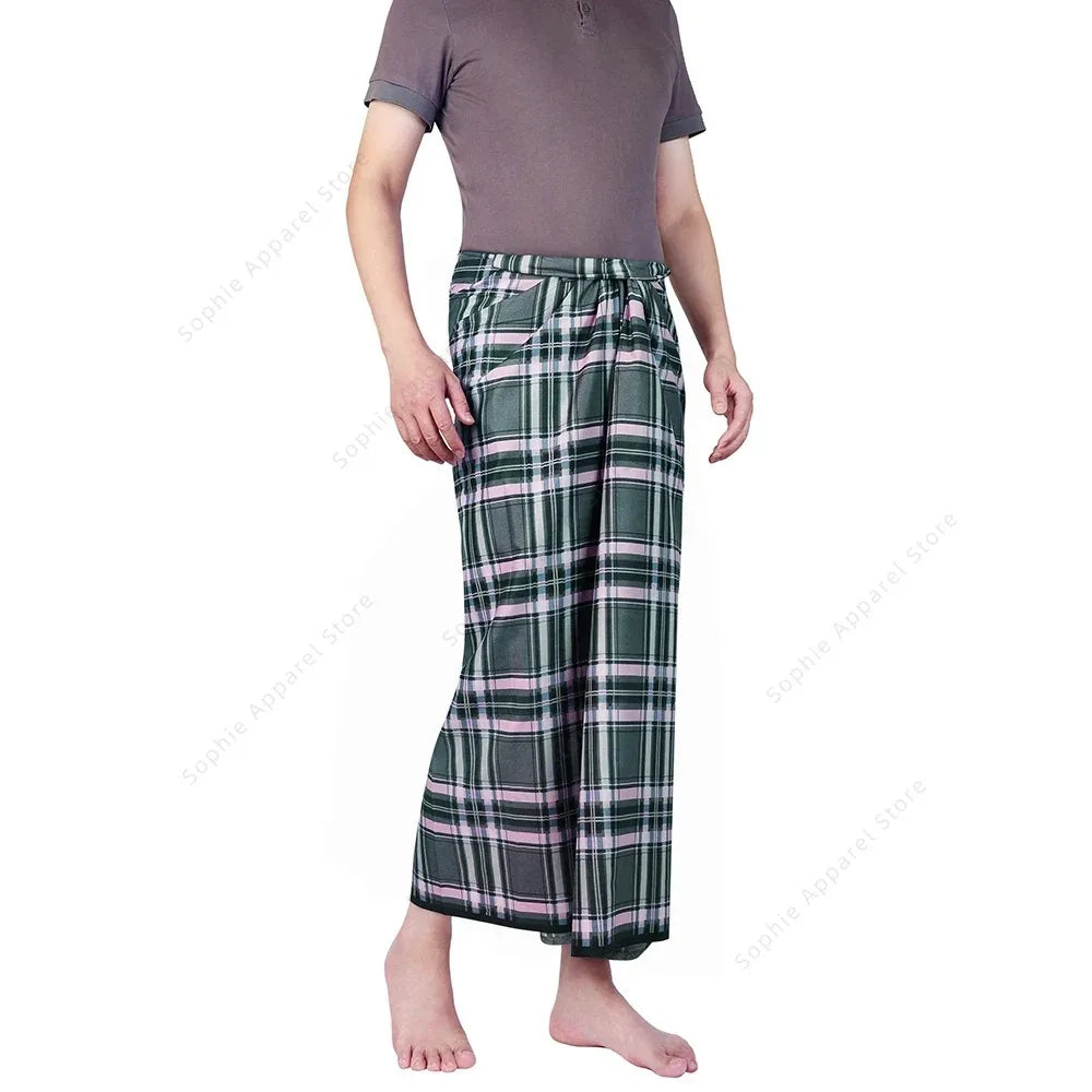 Batik Sarong Skirt for Beach Wrap Tube Skirt Lungi Cover Dress for Men Women