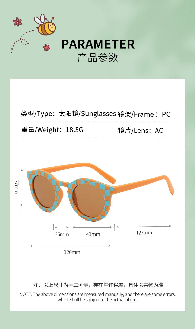 2025 UV400 Children's Multiple styles to choose from children's sunglasses 2-8 Year Old Baby Decorative Sunglasses Trendy