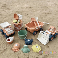 Beach Toy Excavator Engineering Vehicle Sand Digging Toy Sand Beach Toy Sand Digger Tool Truck