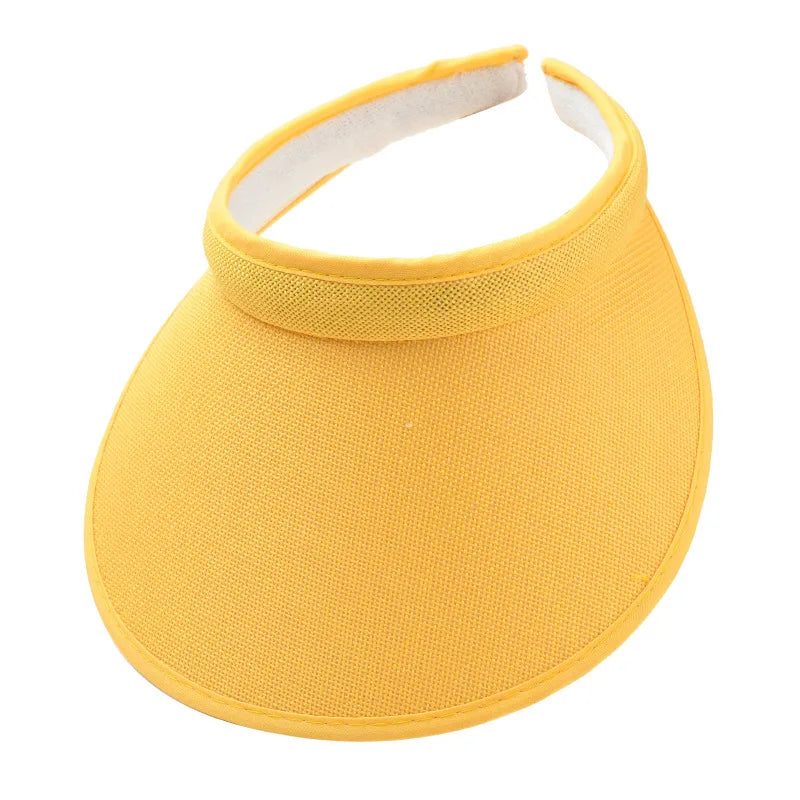 Women's Summer Sun Hat Wide Brim Beach Outdoor Travel Foldable Multi-function Straw Cap Visor Suncap Portable