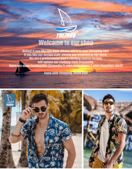 Men's Hawaiian Short-sleeved Shirt And Beach Shorts Set Beach Resort Men's Casual Shirt Summer Everyday Men's Sports Shorts
