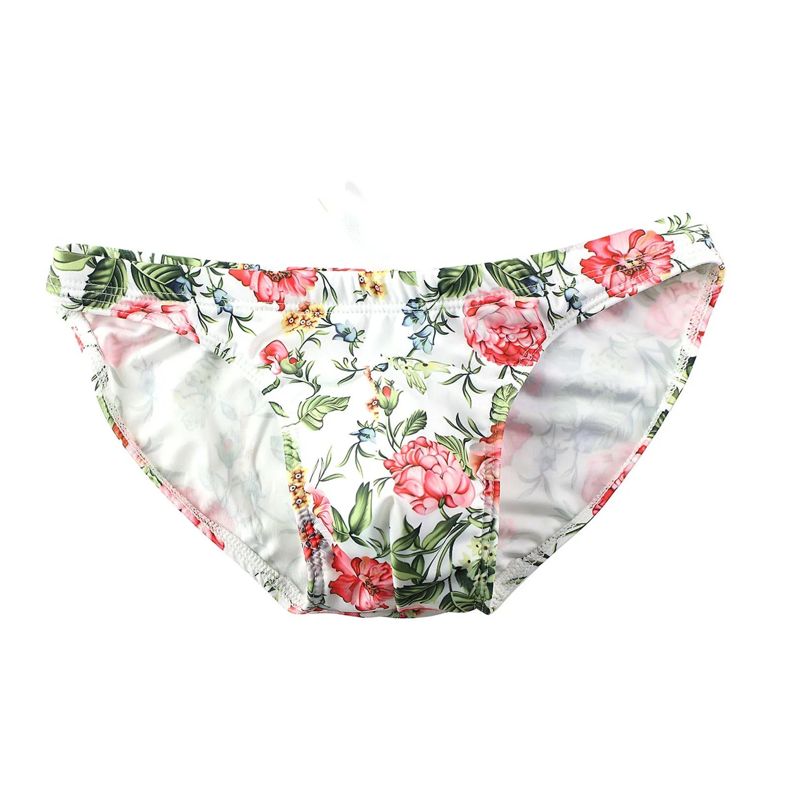 Men's Swimsuit Briefs  Fashion Printed Beach Bikini Swimwear European Beach Surf Shorts Breathable Beachwear Bathing Shorts