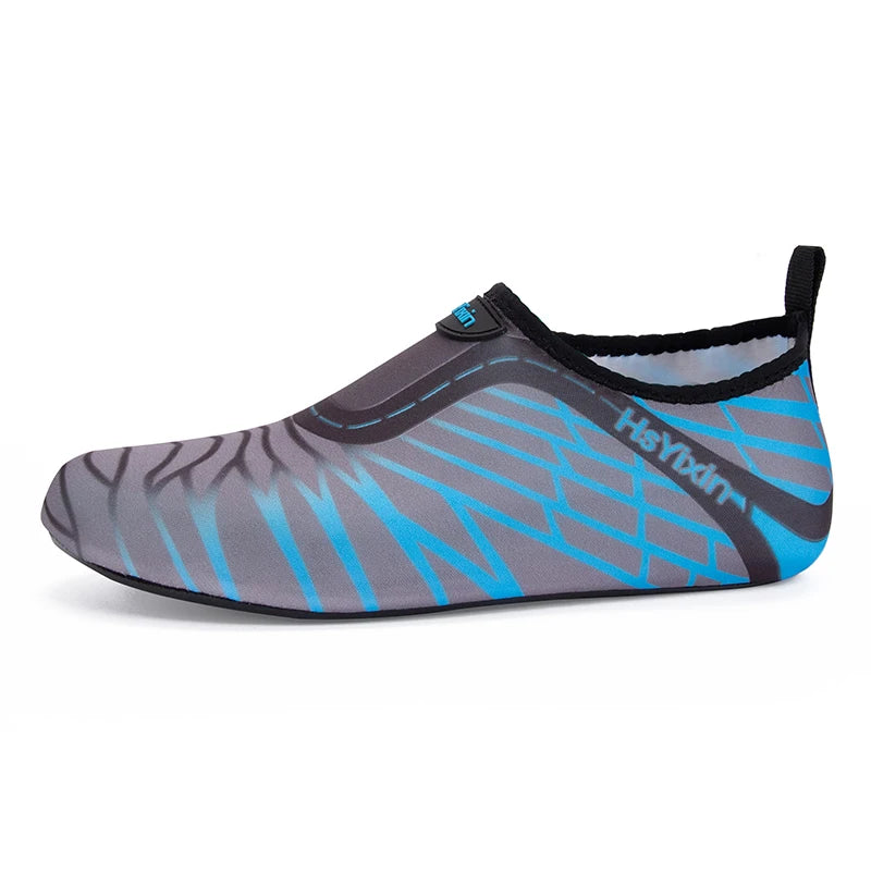 Lightweight, foldable portable travel Aqua shoes water shoes barefoot sand inspired shoes beach snorkeling swimming water shoes