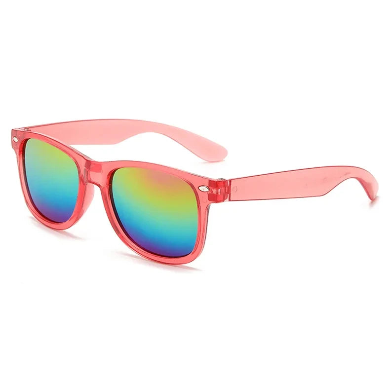Children's Square Frame Sunglasses, Sun Protection Sunglasses, Simple and Versatile, Fashion Trend, New Document, Summer 2024