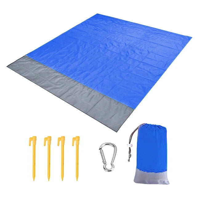 2026 Oversized Beach Mat Sand Free Beach Towel Outdoor Travel Camping Beach Blanket Home Decor Rugs Portable Foldable Picnic Mat