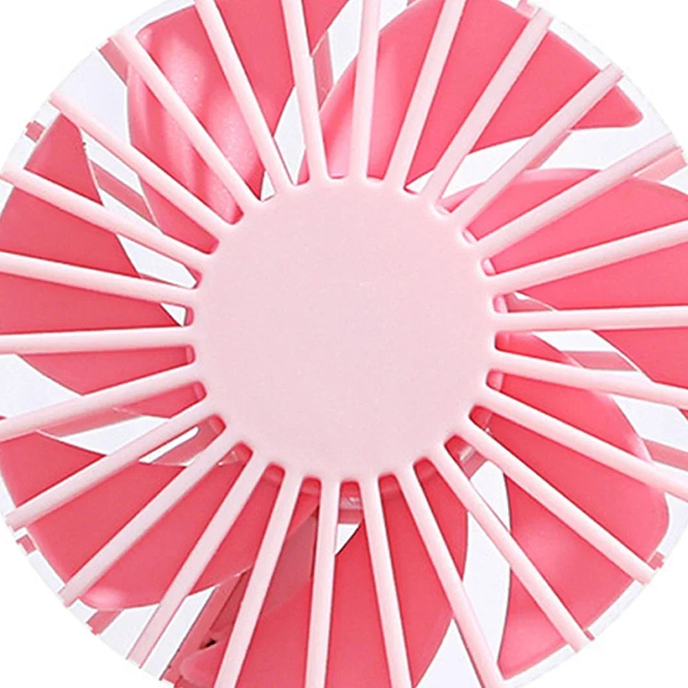 Small Handheld Fan Mini Rechargeable USB Fan Pocket Small Student Office Desktop Portable