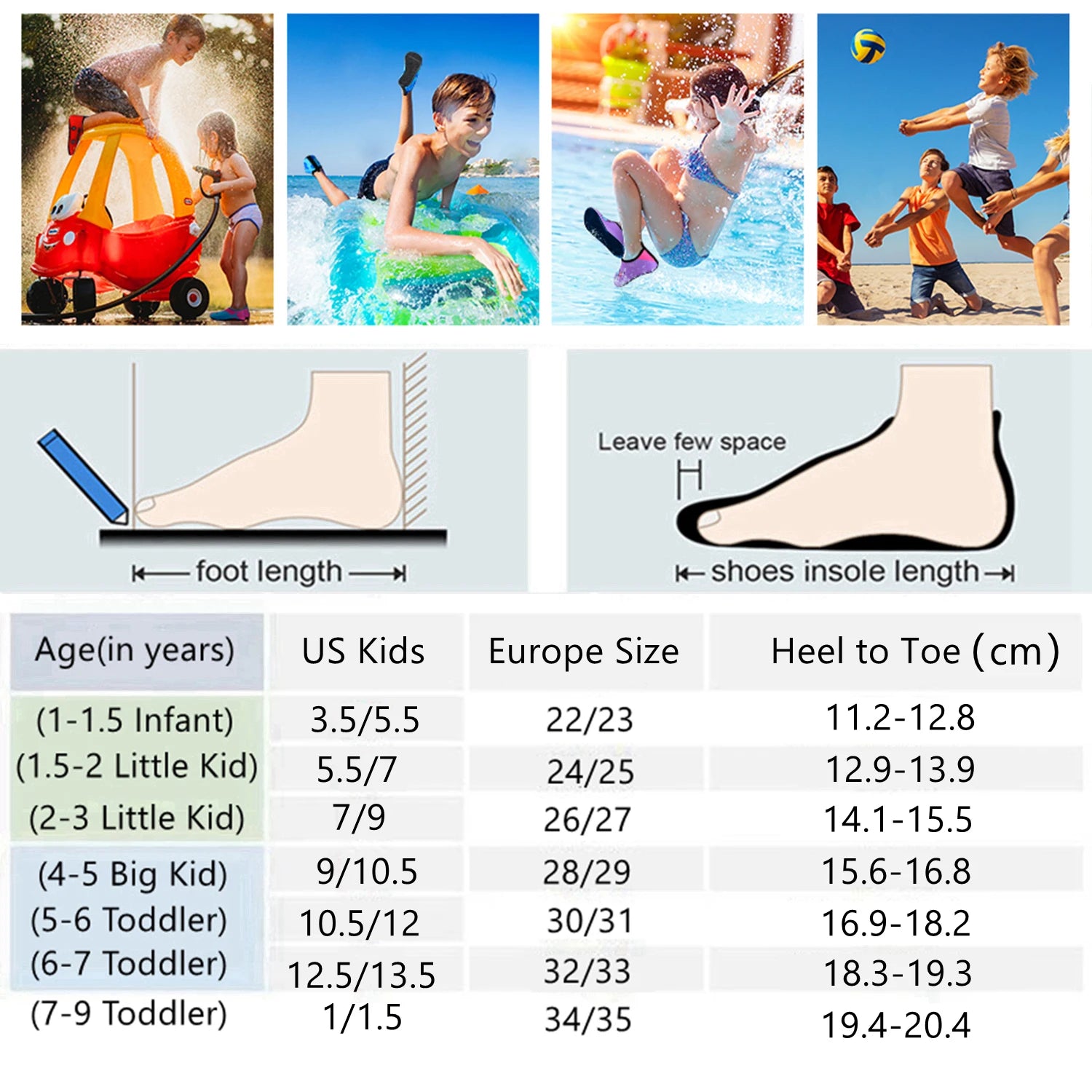 Children Outdoor Water Shoes Barefoot Quick-Dry Aqua Yoga Socks Boys Girls Animal Soft Diving Wading Shoes Beach Swimming Shoes