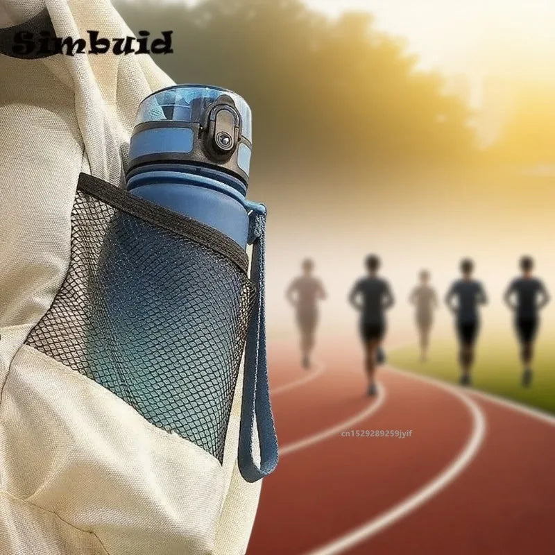 500ML/650ML/750ML/1000ML Sports Water Bottle Motivational Leak Proof Portable Reusable Plastic Cups Outdoor Travel Gym Jugs