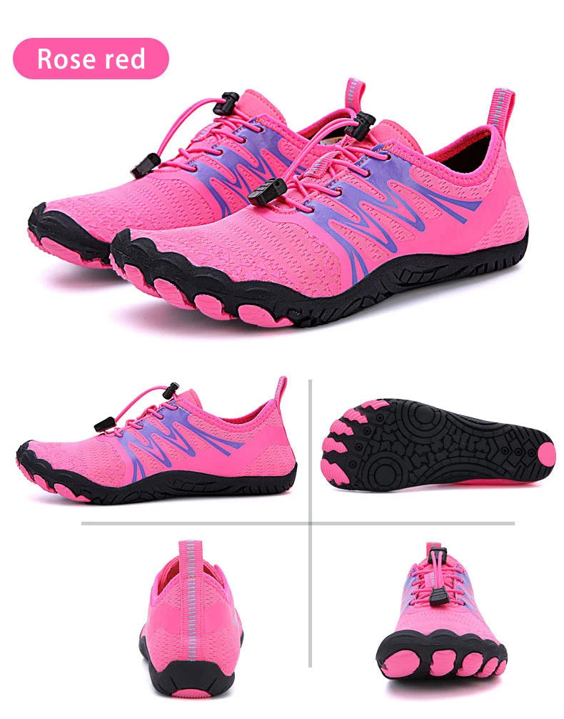 EOCENE Men Women Barefoot Outdoor Sports Aqua Shoes Quick-dry Beach Swimming Fitness Wading Hiking Cycling Water Sneakers Shoes