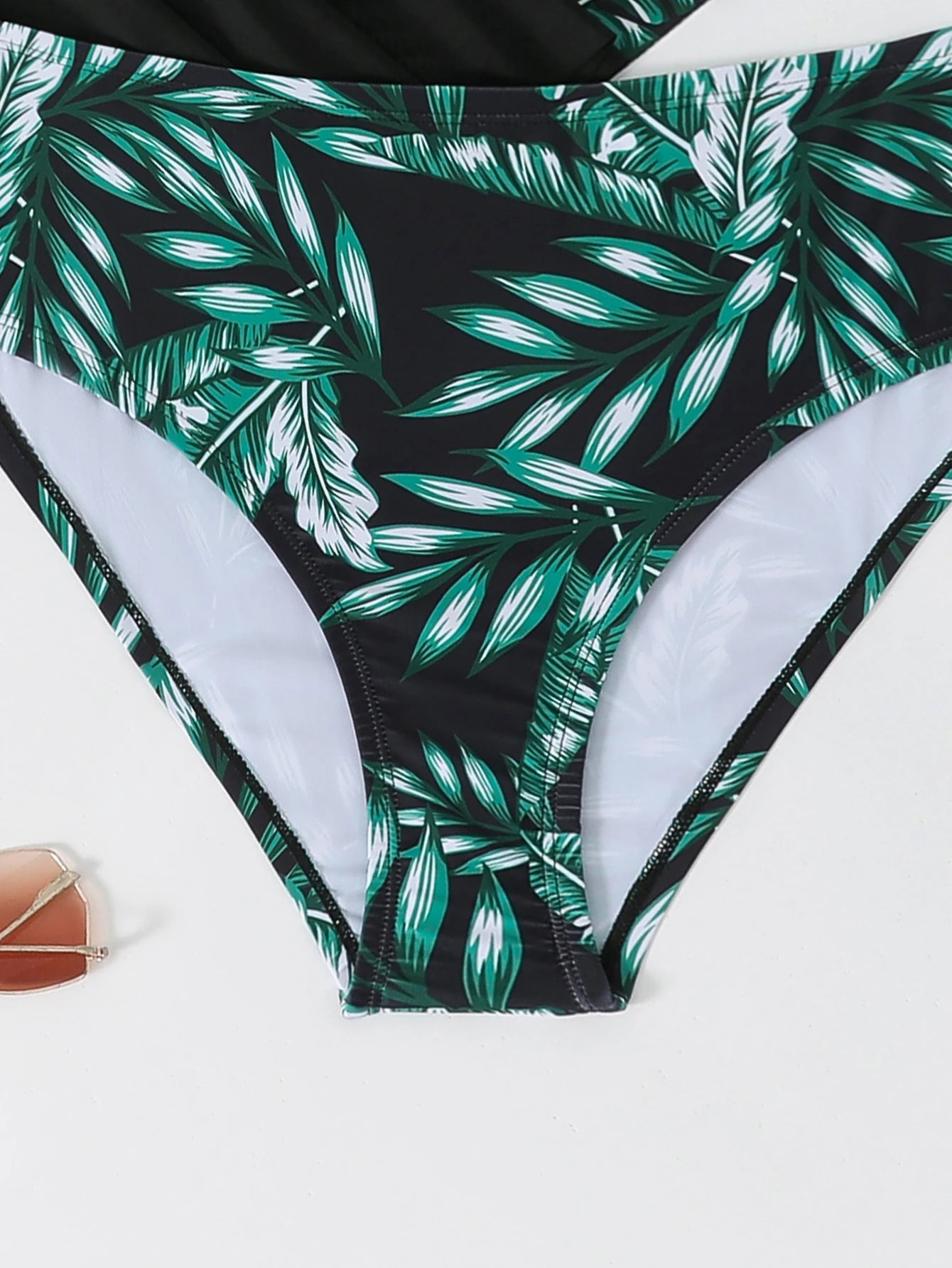 Swimsuit Women Leopard Large Plus Size Tankini 2 Pieces Swimwear Female Bathers Bathing Swimming Swim Suit Beach Dress 5XL