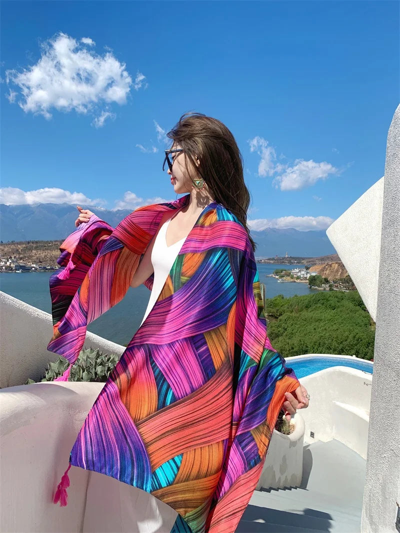 20 Styles 90x180cm Cotton Linen Summer Beach Dress Bikini Cover-ups Sarong Wrap Scarf Women Brazilian Swimsuit Bathing Cover Up