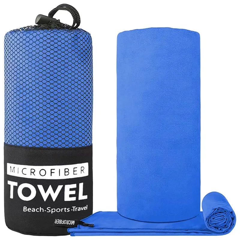 Quick-Drying Sports Towel Thick Sand Free Microfiber Quick Dry Towel , Super Absorbent Soft Swim BeachTowels for Men, Women