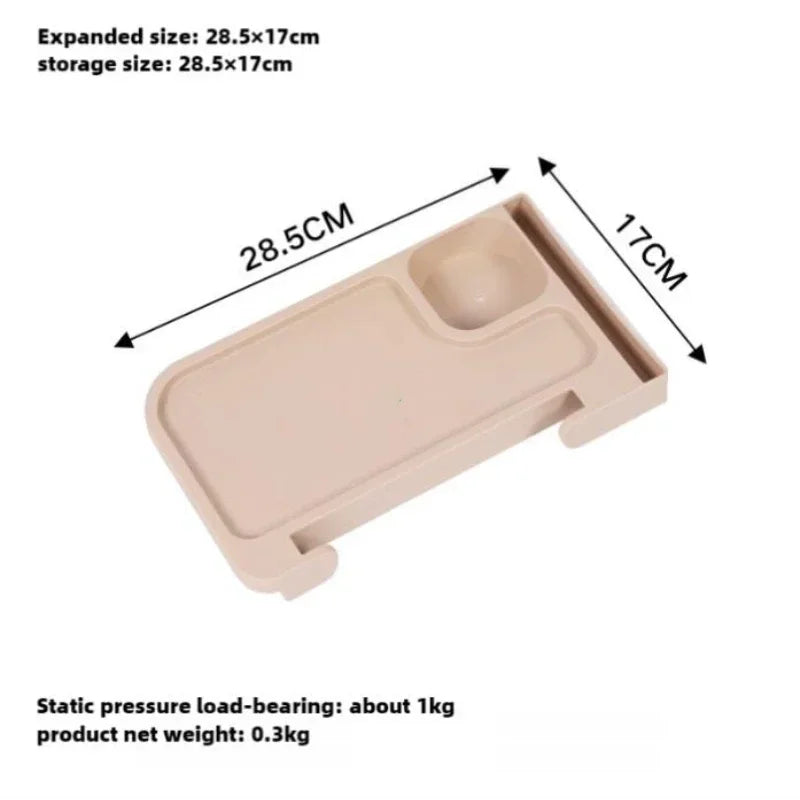 Outdoor Camping Chair Side Storage Tray Recliner Chair Tray Camping reunion Accessories Folding Universal Cup Holder Tool