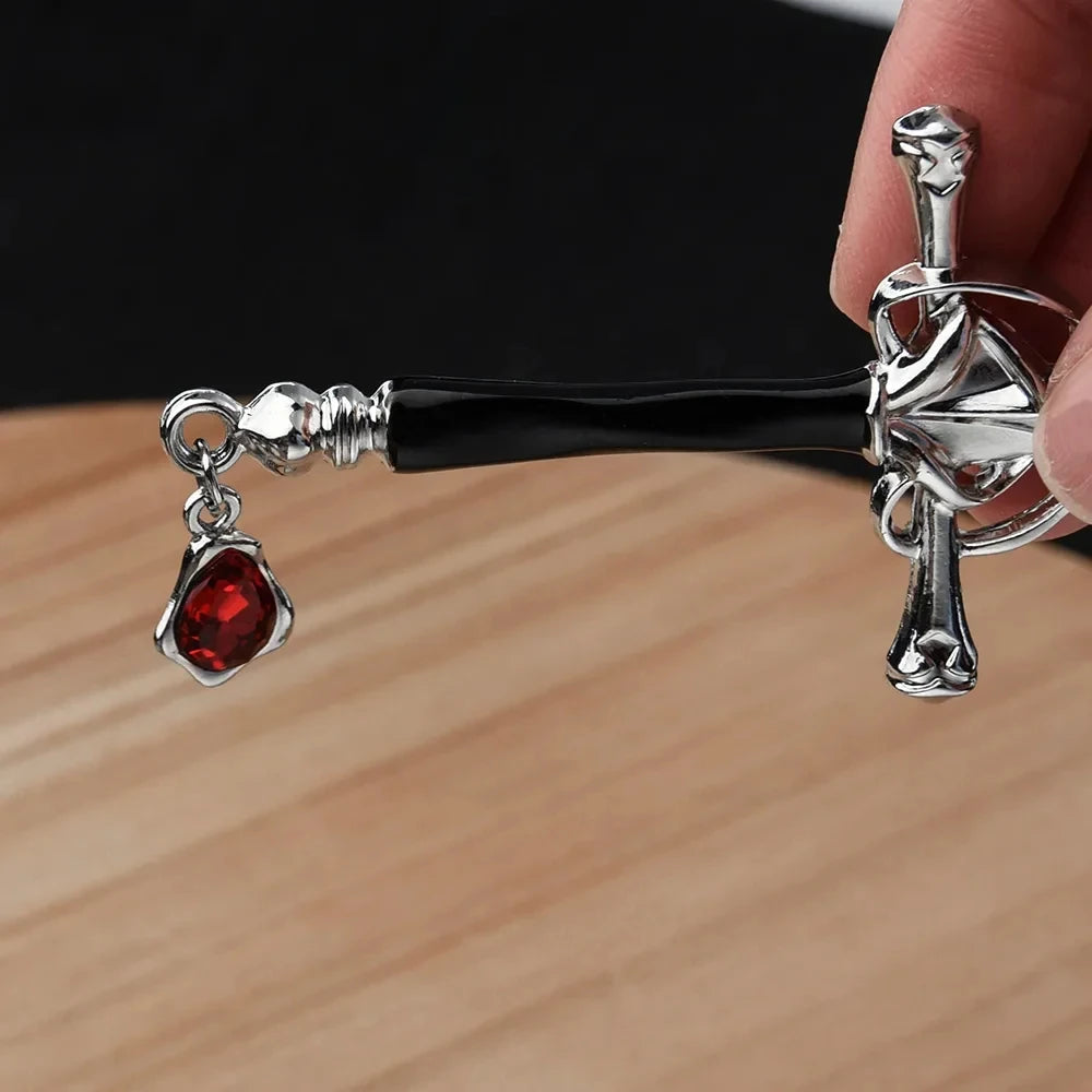 New Chinese Ancient Style Hanfu Hairpin Simple Elegant Headwear Women Geometric Shape Alloy Hair Accessories Headdress Electropl