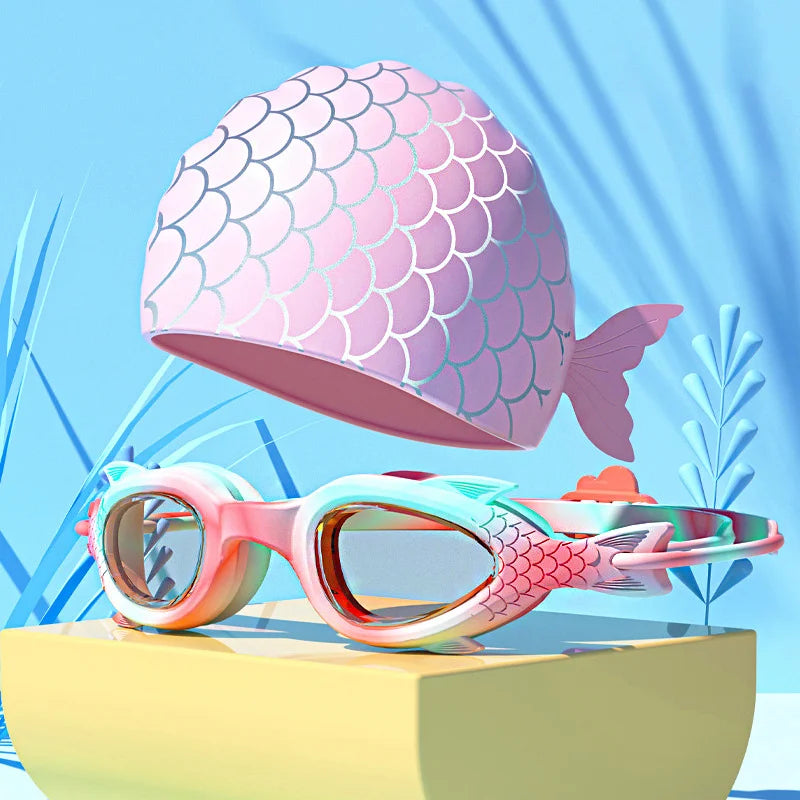 Swimming Goggles Waterproof Anti Fog High-definition Small Frame Goggles Professional Training Kid's Swimming Goggles Equipment