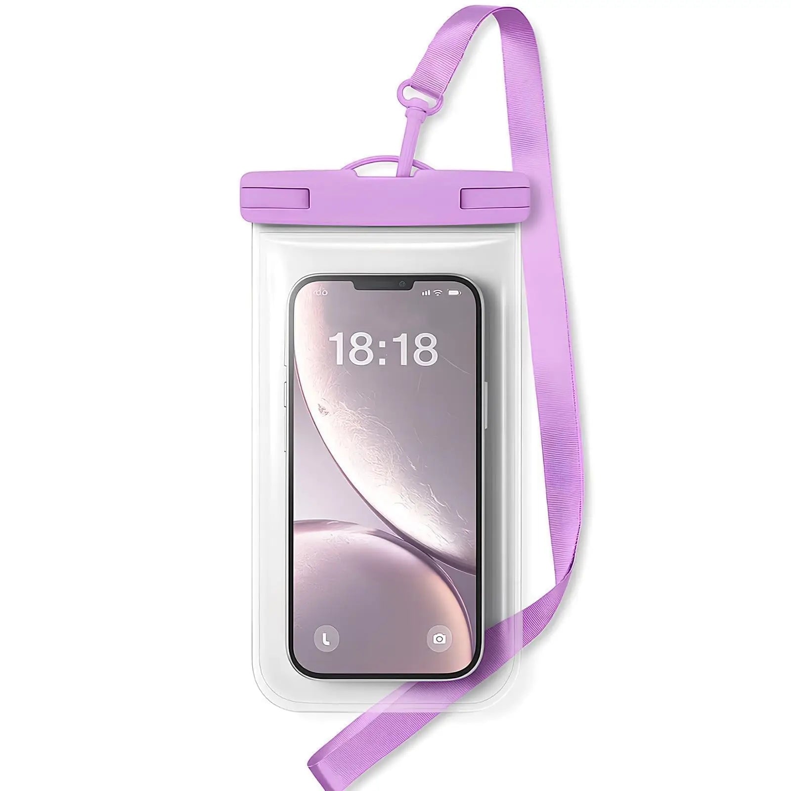 Universal Waterproof Phone Case Touch Screen Dry Bag HD Underwater Pouch for Swimming Beach Up to 7.0 Inch