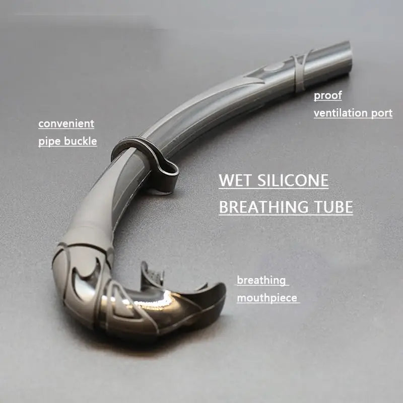 Professional Wet Low Volume Freediving Mask, Tempered Glass Dive Mask, J-Type Diving Mask, Snorkel Set, Buceo, 수영, 스노클링, 마스크
