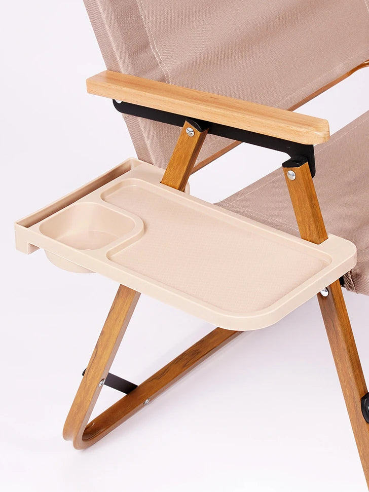 2pcs Folding Chair Outdoor Side Storage Tray Lounge Chair Backrest Tray Camping Chairs Cup Holder Folding Universal Cup Pedestal