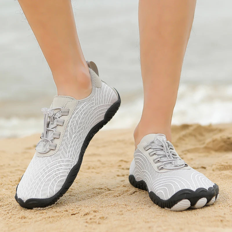 New Summer Swimming Water Shoes Unisex Beach Lightweight Soft Wading Sports Barefoot Upstream Surfing Camping Fishing Sneakers